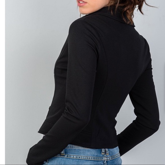 Suede Black Jacket - Picture 3 of 4